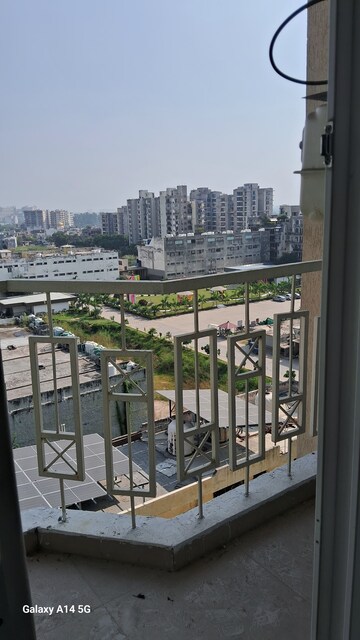 Balcony in 3.5 BHK Apartment at Hermitage Centralis, Vip Road – for Sale