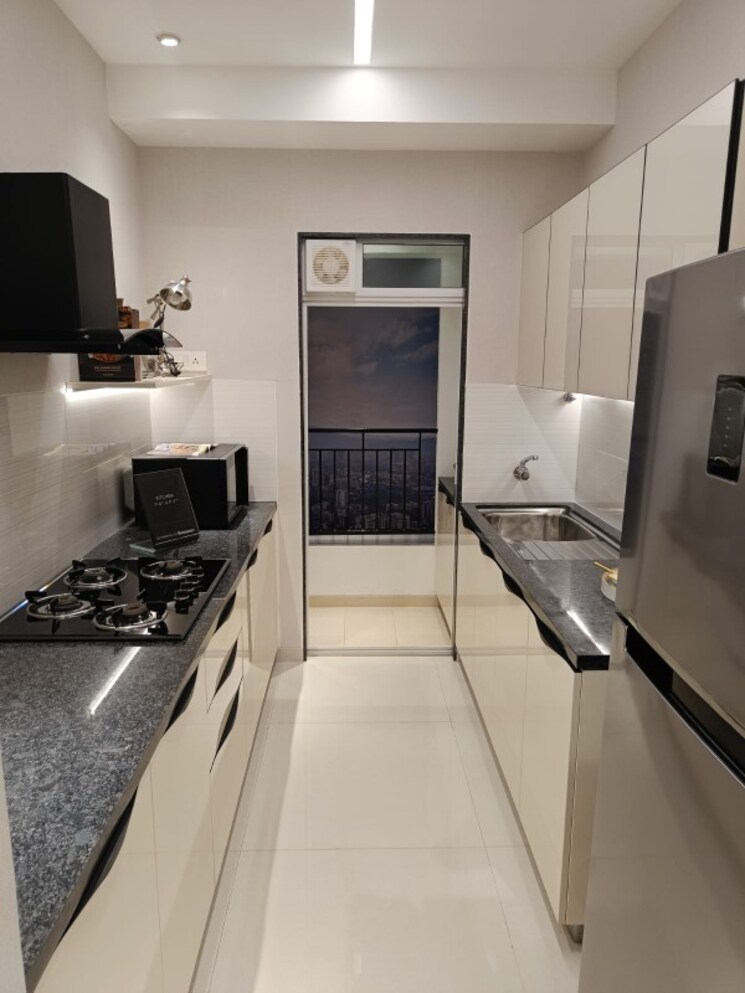 Kitchen, ge-the-universe 2 Bedroom 576 Sq.Ft. Apartment In Mumbra Thane 9337186