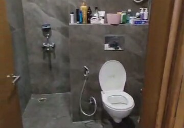Bathroom in 3 BHK Builder Floor at Dwarika Raj Garden City, Raj Nagar Extension – for Sale