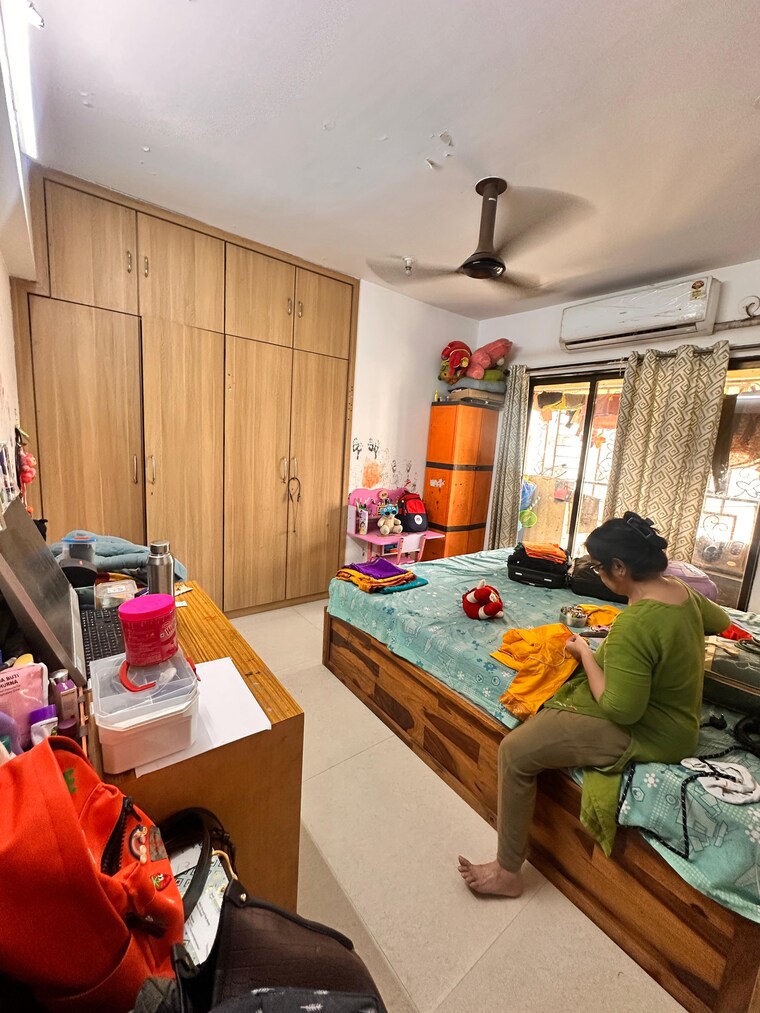 Bedroom, cosmos-jewels 3 Bedroom 1100 Sq.Ft. Apartment In Ghodbunder Road Thane 9337284