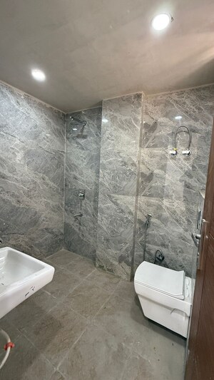 Bathroom in 2 BHK Builder Floor at Saket – for Rent