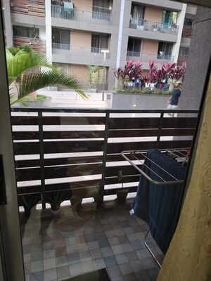 Balcony in 2 BHK Apartment at Arvind Skylands, Jakkuru – for Rent