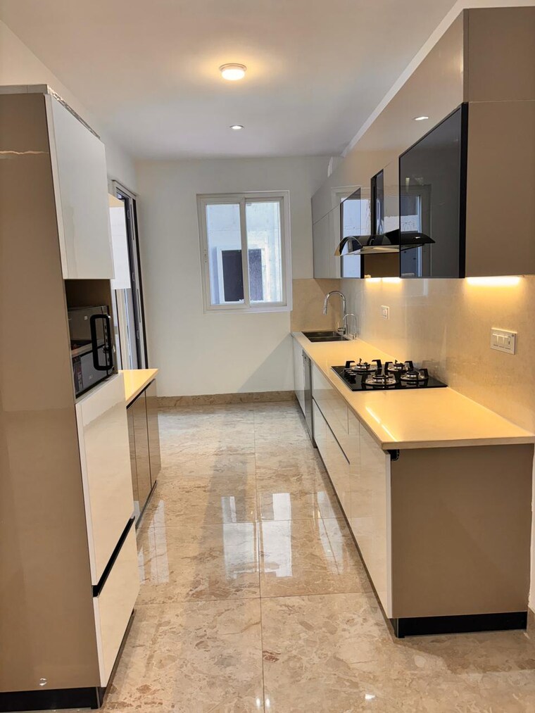 Kitchen, motiaz-royal-citi 3 Bedroom 1750 Sq.Ft. Apartment In Ambala Highway Zirakpur 9337413