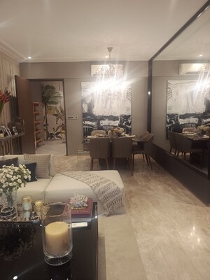 Living Room in 3 BHK Apartment at Shapoorji Pallonji Sarova, Kandivali East – for Sale