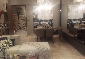 Living Room in 3 BHK Apartment at Shapoorji Pallonji Sarova, Kandivali East – for Sale
