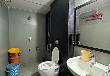Bathroom in 1 BHK Apartment at Puraniks One Hometown, Ghodbunder Road – for Rent