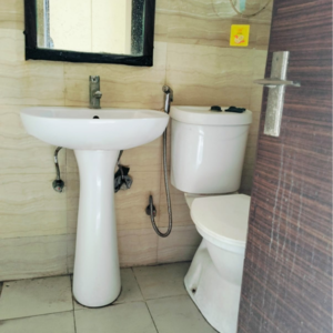 Bathroom in Studio Apartment at Supertech Ecociti, Sector 137 – for Rent