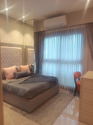 Living Room in 3 BHK Apartment at Shapoorji Pallonji Sarova, Kandivali East – for Sale