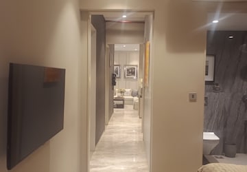 Building Lobby in 3 BHK Apartment at Shapoorji Pallonji Sarova, Kandivali East – for Sale