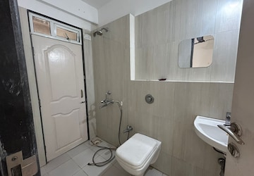 Bathroom in 1 BHK Apartment at Ram Pushpanjali Residency, Owale – for Rent