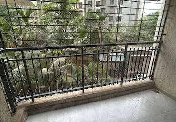 Balcony in 1 BHK Apartment at Ram Pushpanjali Residency, Owale – for Rent