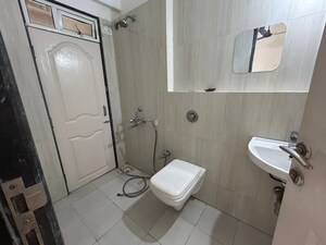 Bathroom in 1 BHK Apartment at Soham Parijat Gardens, Ghodbunder Road – for Rent