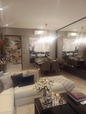 Living Room in 3 BHK Apartment at Shapoorji Pallonji Sarova, Kandivali East – for Sale