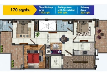4 BHK Builder Floor – Exterior View View at Amolik Residency, Sector 86 - for Sale