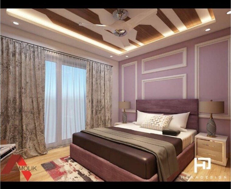 Bedroom, amolik-residency 4 Bedroom 2450 Sq.Ft. Builder Floor In Sector 86 Faridabad 9337559