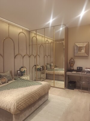 Living Room in 3 BHK Apartment at Shapoorji Pallonji Sarova, Kandivali East – for Sale