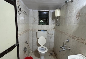 Bathroom in 1 BHK Apartment at Vijay Nagri Annex CHS Ltd 2-3-4, Ghodbunder Road – for Rent