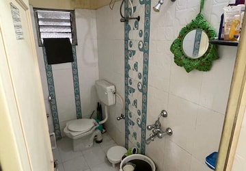 Bathroom in 1 BHK Apartment at Chandan Nagar – for Rent