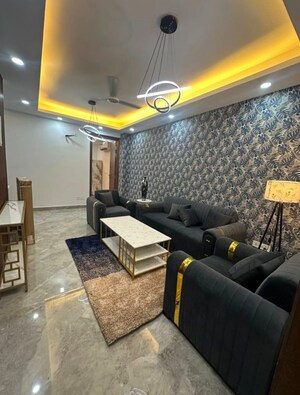 Living Room in 2 BHK Apartment at Freedom Fighters Enclave – for Rent