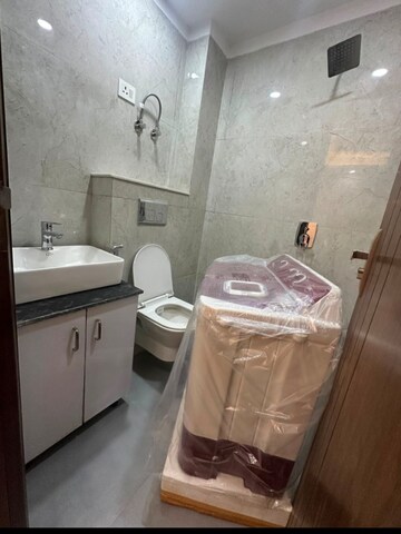 Bathroom in 2 BHK Apartment at Freedom Fighters Enclave – for Rent