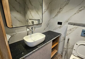 Bathroom in 1 BHK Builder Floor at Neb Sarai – for Rent