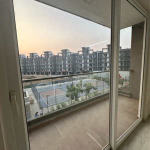 Balcony in 3.5 BHK Apartment at Smart World Gems, Sector 89 – for Rent