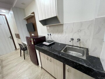 Kitchen in 1 RK Apartment at Neb Sarai – for Rent