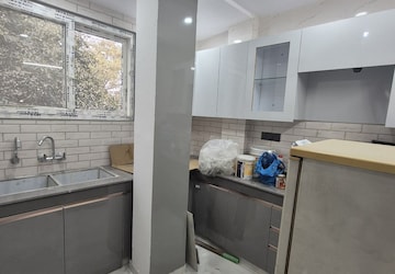 Kitchen in 3 BHK Builder Floor at Chittaranjan Park – for Sale