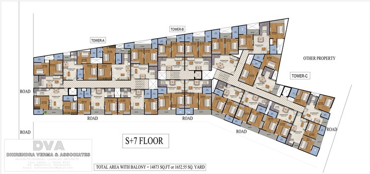 Master Plan, sector 72 2 Bedroom 1050 Sq.Ft. Builder Floor In Sector 72 Noida 9337869