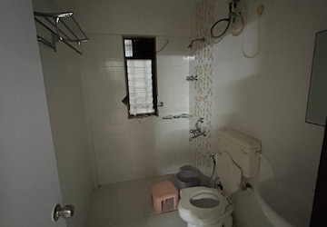 Bathroom in 2 BHK Apartment at Prakriti Society, Baner – for Rent