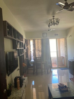 Living Room in 2 BHK Apartment at Imperal Alassio Residency, Ravet – for Rent
