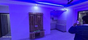 Living Room in 3 BHK Builder Floor at Sarfabad Village – for Sale