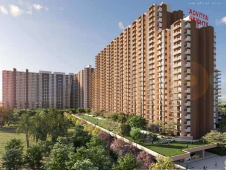 Exterior View, advitya-homes 2 Bedroom 615 Sq.Ft. Apartment In Sector 143 Faridabad 9338045