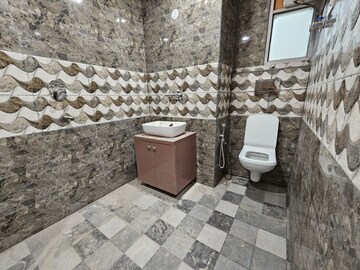 Bathroom in 3 BHK Apartment at Chattarpur – for Sale