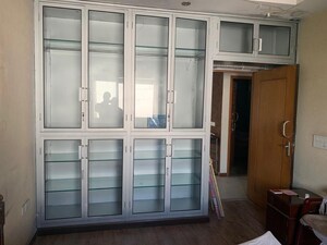 Building Lobby in 3 BHK Builder Floor at Sushant Lok I – for Sale