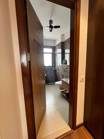 Building Lobby in 3 BHK Builder Floor at Sushant Lok I – for Sale