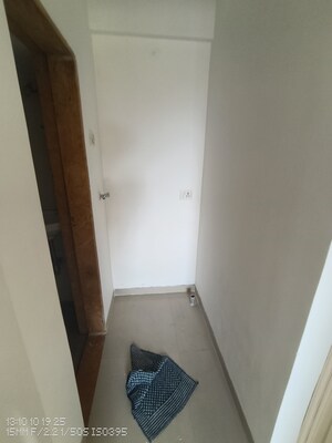 Bathroom in 1 BHK Apartment at Kanchan Pushp Society, Ghodbunder Road – for Rent