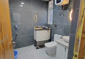 Bathroom in 3 BHK Apartment at Shipra Srishti, Ahinsa Khand 1 – for Sale
