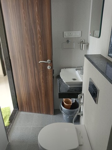 Bathroom in 2 BHK Apartment at Sheth Zuri, Laxmi Nagar – for Rent