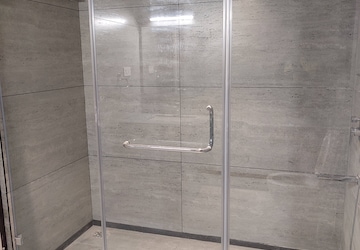 Bathroom in 4 BHK Apartment at Trendset Jayabheri Elevate, Madhapur – for Rent
