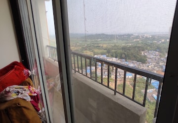 Balcony in 1 BHK Apartment at JVM Aroma, Kasarvadavali – for Rent