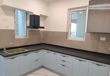 Kitchen in 4 BHK Apartment at Trendset Jayabheri Elevate, Madhapur – for Rent