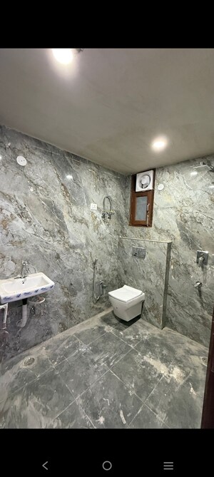 Bathroom in 2 BHK Builder Floor at Saket – for Rent