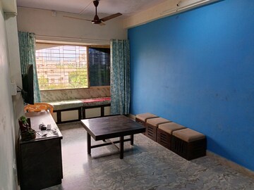 Living Room in 1 BHK Apartment at Jhanvi Apartments, Malad West – for Rent