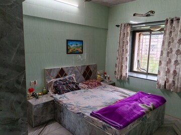 Bedroom in 1 BHK Apartment at Jhanvi Apartments, Malad West – for Rent