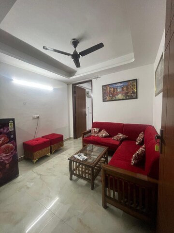 Living Room in 1 BHK Builder Floor at Saket – for Rent