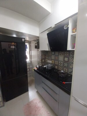 Kitchen in 1 BHK Apartment at Luv Kush Tower, Chembur – for Sale