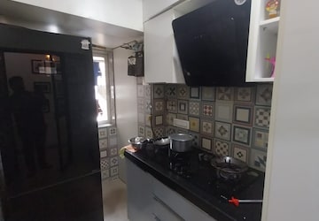 Kitchen in 1 BHK Apartment at Luv Kush Tower, Chembur – for Sale