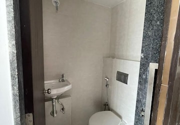 Bathroom in 1 BHK Apartment at Raunak Residency Thane, Pokhran Road No One – for Rent