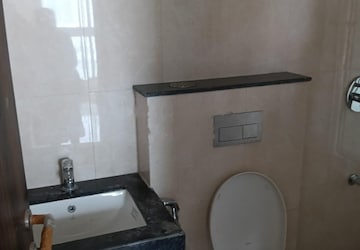 Bathroom in 1 BHK Apartment at Raunak Residency Thane, Pokhran Road No One – for Rent